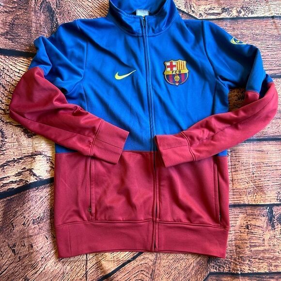 Women’s BARCELONA‎ SPAIN 2009/2010 TRAINING JACKET CAMISETA SIZE S NIKE - Picture 2 of 15